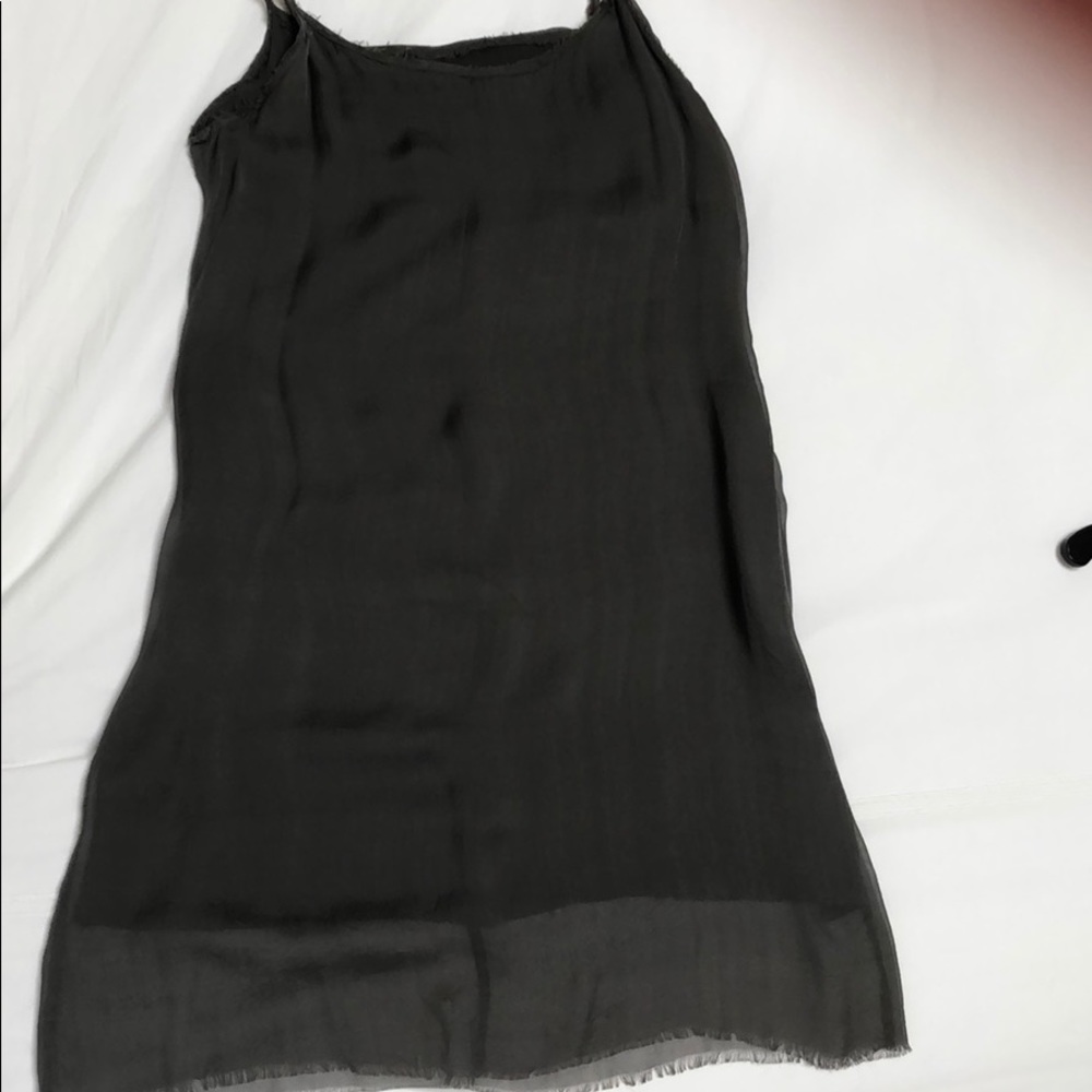 Gary Graham silk slip dress